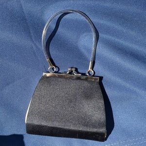 Black mini handbag